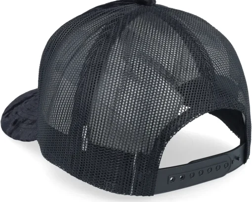 Best Calza Pennello Abandoned Tractor Velvet A-Frame Trucker - Black