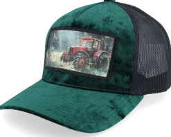 Best Calza Pennello Abandoned Tractor Velvet A-Frame Trucker - Black