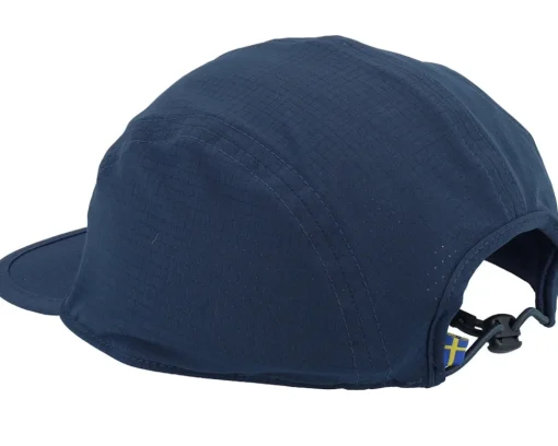 Outdoor-Fjällräven Abisko Trekking Cap Dark Navy 5-Panel - Blue