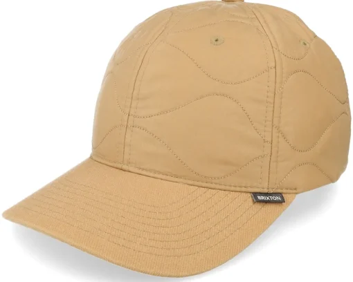 Sale Brixton Abraham X Medium Profile Tactical Hat Mojave Dad Cap - Beige