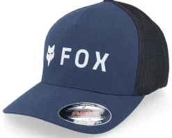 Trucker-Fox Absolute Hat Midnight/Black Mesh Flexfit -