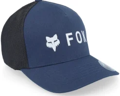 Trucker-Fox Absolute Hat Midnight/Black Mesh Flexfit -