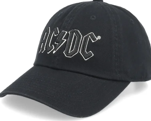 Discount American Needle ACDC Ballpark Black Dad Cap -
