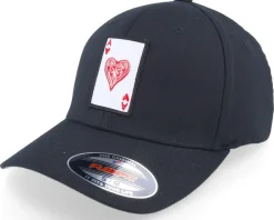 Flexfit-Iconic Ace Of Hearts Black Flexfit -