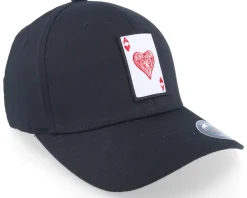 Flexfit-Iconic Ace Of Hearts Black Flexfit -