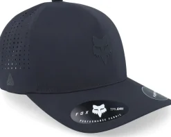 Best Fox Adapt Hat Black A-Frame Adjustable -