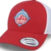 Trucker-Wild Spirit Adventure Awaits Patch Red/White Trucker -