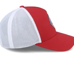 Trucker-Wild Spirit Adventure Awaits Patch Red/White Trucker -