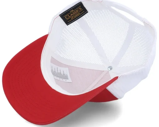 Trucker-Wild Spirit Adventure Awaits Patch Red/White Trucker -