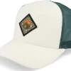 Hot Wild Spirit Adventure Begins Here Cord Ivory/Dark Forest - White