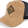 Clearance Wild Spirit Adventure Begins Here Cord Caramel/Black A-frame - Beige