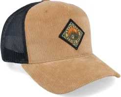 Clearance Wild Spirit Adventure Begins Here Cord Caramel/Black A-frame - Beige