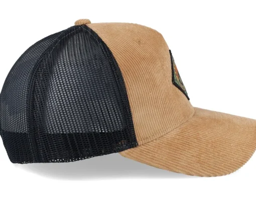 Clearance Wild Spirit Adventure Begins Here Cord Caramel/Black A-frame - Beige