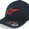 Flexfit-Alpinestars Ageless Curve Black/Red Flexfit -