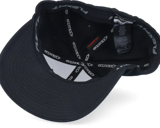 Flexfit-Alpinestars Ageless Curve Black/Red Flexfit -