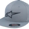 Best Alpinestars Ageless Flat Hat Charcoal/Black Fitted -