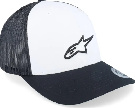 Motor-Alpinestars Ageless Outline Hat White/Black Trucker -