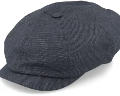 Flat Caps-CTH Ericson Alan Stone Grey Flat Cap -