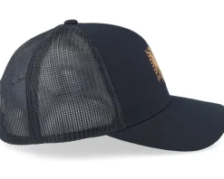Trucker-Iconic Albanian Eagle Patch Black Trucker -