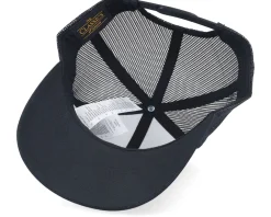 Trucker-Iconic Albanian Eagle Patch Black Trucker -