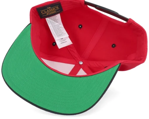 Clearance Iconic Albanian Eagle Patch Red/Black Snapback -