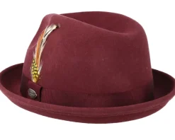 Fedora-Headzone Alfredo Bordeaux Fedora -