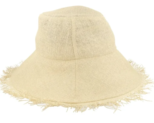 Sale Brixton Alice Packable Bucket Hat Natural/Natural Straw Hat -