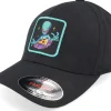 Flexfit-Iconic Alien Space Pizza Patch Black Flexfit -