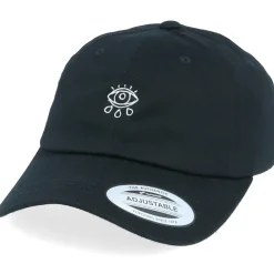 Best Iconic All Seeing Eye Tears Organic Black Dad Cap -