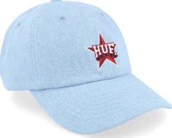 Discount HUF All Star 6 Panel Cv Hat Light Dad Cap - Blue
