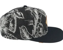 Snapback-Djinns Aloha Couch Black Snapback -