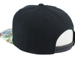 Snapback-Iconic Aloha Summer Black/Floral Mint Snapback -