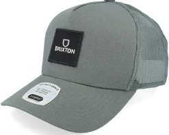 Trucker-Brixton Alpha Block X C Mesh Agave /Agave A-Frame Trucker - Green