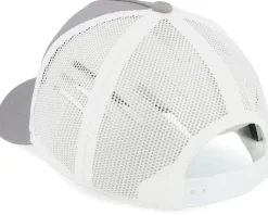 Trucker-Brixton Alpha Block X C Mp Mesh Cap Pebble/White Trucker - Grey