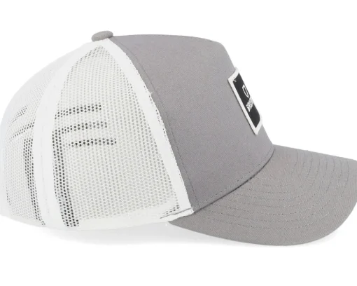 Trucker-Brixton Alpha Block X C Mp Mesh Cap Pebble/White Trucker - Grey