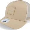 Trucker-Brixton Alpha Block X Mesh Cap Sand/Sand Trucker - Beige