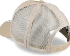 Trucker-Brixton Alpha Block X Mesh Cap Sand/Sand Trucker - Beige