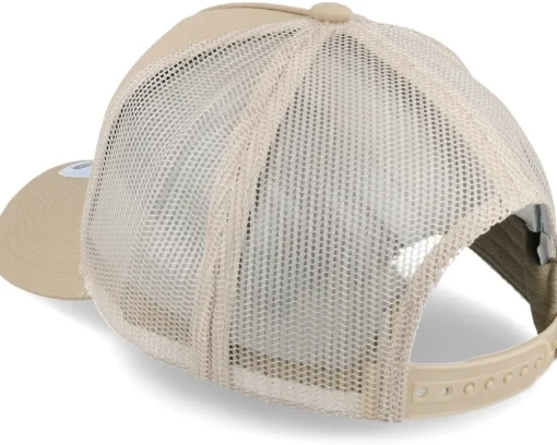 Trucker-Brixton Alpha Block X Mesh Cap Sand/Sand Trucker - Beige