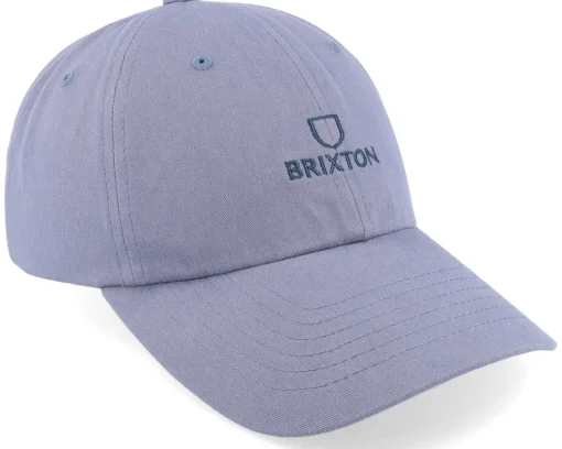 Online Brixton Alpha Cap Pacific Vintage Wash Dad Cap - Blue