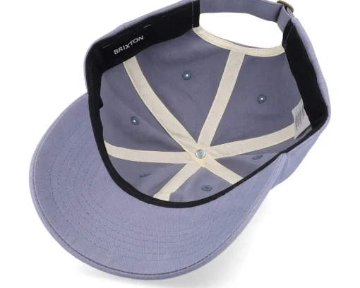 Online Brixton Alpha Cap Pacific Vintage Wash Dad Cap - Blue