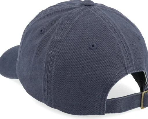 Dad Cap-Brixton Alpha Cap Washed Navy Vintage Wash Dad Cap - Blue