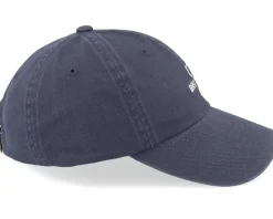 Dad Cap-Brixton Alpha Cap Washed Navy Vintage Wash Dad Cap - Blue
