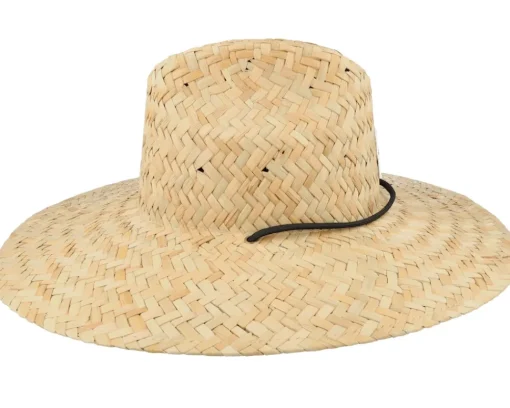 Straw Hat-Brixton Alpha Square Sun Hat Tan Straw Hat -