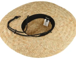 Straw Hat-Brixton Alpha Square Sun Hat Tan Straw Hat -