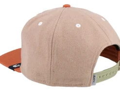 Snapback-Goorin Bros. Alpine Base Wildlife Tan/Orange Snapback -