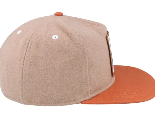 Snapback-Goorin Bros. Alpine Base Wildlife Tan/Orange Snapback -