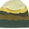 Traditional Beanies-Beechfield Alpine Mountain Peaks Pull-on Beanie - Green