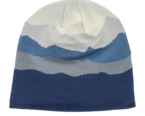 Traditional Beanies-Beechfield Alpine Mountain Peaks Pull-on Beanie - Green