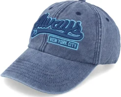 Online Iconic Always New York Washed Dad Cap - Blue