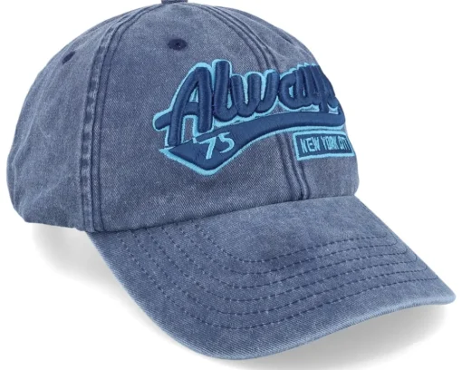 Online Iconic Always New York Washed Dad Cap - Blue